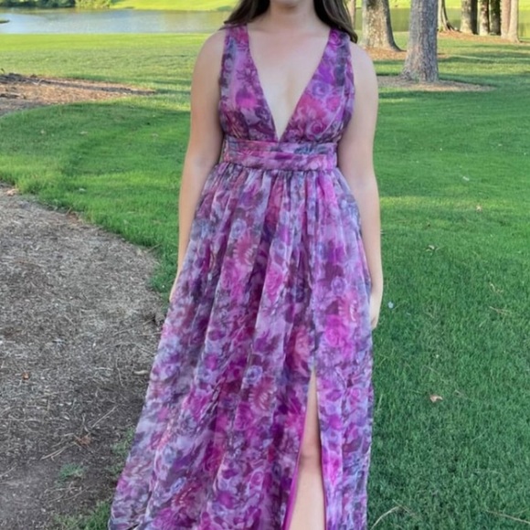 Lulus Garden Romance Magenta - Picture 7 of 11